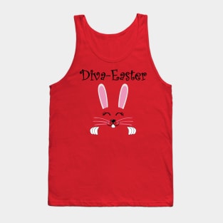 Girls Easter Bunny Face Shirt,Cute  Bunny Tank Top